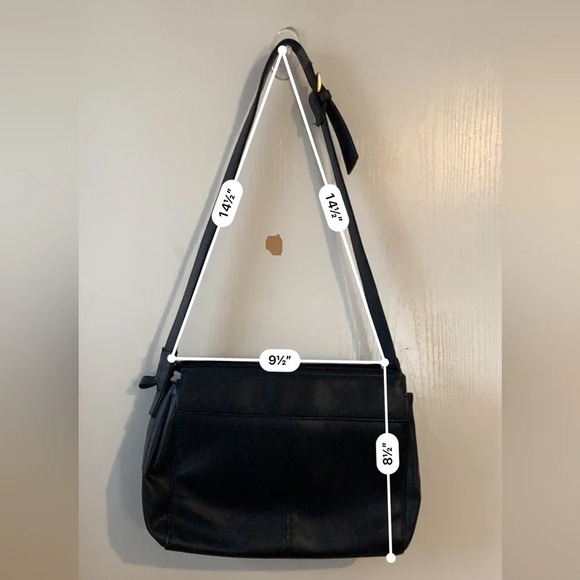 Black Purse Cascade Blues Leather - Picture 8 of 8